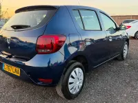 Used Dacia Sandero Ambiance 90 HP (66 kW) 2017 Blue Hatchback