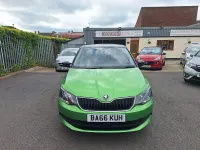 Used Skoda Fabia Colour Edition 75 HP (55 kW) 2017 Green Hatchback