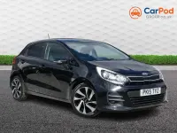 Used Kia Rio 2015 Black Hatchback