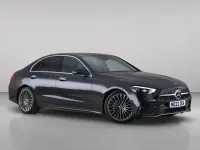 Used Mercedes C200 AMG line 204 HP (150 kW) 2022 Grey Sedan