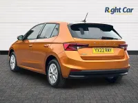 Used Skoda Fabia Comfort 2022 Orange Hatchback