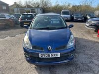 Used Renault Clio II Dynamique 98 HP (72 kW) 2006 Blue Hatchback