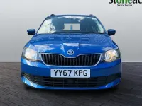 Used Skoda Fabia SE 95 HP (69 kW) 2021 Blue Hatchback