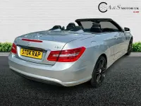 Used Mercedes E220 168 HP (123 kW) 2011 Silver Cabriolet