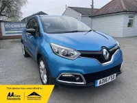 Used Renault Captur Dynamique 90 HP (66 kW) 2016 Blue SUV