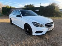 Used Mercedes E220 Premium 2015 White Sedan