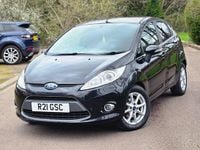 Used Ford Fiesta Zetec 96 HP (70 kW) 2011 Black Hatchback