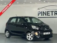 Used Kia Picanto Air 65 HP (47 kW) 2017 Black Hatchback