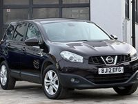Used Nissan Qashqai +2 Acenta 110 HP (80 kW) 2012 Black SUV