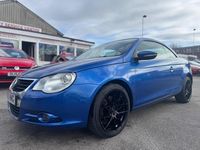 Used VW Eos SE 160 HP (117 kW) 2010 Blue Cabriolet