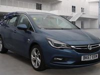Used Vauxhall Astra SRi 150 HP (110 kW) 2017 Blue Estate