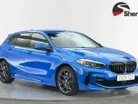Used BMW 118 M Sport 136 HP (100 kW) 2024 Blue Hatchback