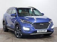 Used Hyundai Tucson Premium SE 177 HP (130 kW) 2019 Blue SUV
