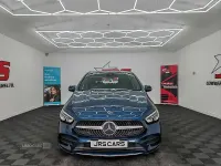 Used Mercedes B200 AMG line 147 HP (108 kW) 2019 Blue Hatchback