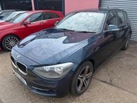 Used BMW 114 Sport Line 102 HP (75 kW) 2013 Blue Hatchback