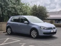 Used VW Golf VII Match 105 HP (77 kW) 2012 Blue Hatchback