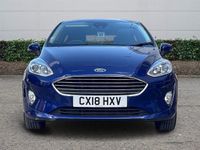 Used Ford Fiesta Zetec 86 HP (63 kW) 2018 Blue Hatchback