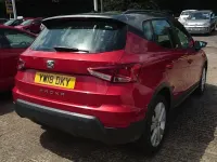 Used Seat Arona SE Technology 115 HP (84 kW) 2018 Red SUV
