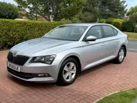 Used Skoda Superb 120 HP (88 kW) 2019 Grey Hatchback