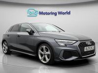 Used Audi A3 Sportback S-Line 150 HP (110 kW) 2021 Grey Hatchback