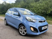 Used Kia Picanto Air 2011 Blue Hatchback