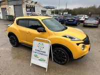 Used Nissan Juke Tekna 110 HP (80 kW) 2014 Yellow SUV