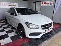 Used Mercedes CLA200 AMG line 136 HP (100 kW) 2017 White Sedan