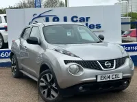 Used Nissan Juke N-TEC 117 HP (86 kW) 2014 Silver SUV