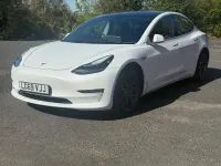 Used Tesla Model 3 77 kW (106 HP) 2019 White Sedan