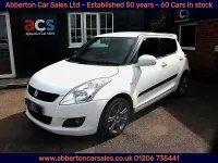 Used Suzuki Swift SZ4 94 HP (69 kW) 2013 White Hatchback