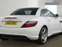 Used Mercedes SLK250 AMG 2015 White Cabriolet