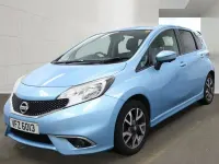 Used Nissan Note Tekna 90 HP (66 kW) 2015 Blue Hatchback