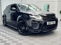 Used Land Rover Range Rover evoque HSE Dynamic 2017 Black Coupe