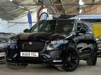 Used Jaguar F-Pace Chequered Flag 180 HP (132 kW) 2019 Black SUV