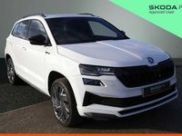 Used Skoda Karoq SportLine 110 HP (80 kW) 2024 Moon white metallic SUV
