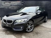 Used BMW 218 Sport Line 2018 Black Coupe