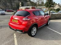 Used Nissan Juke Acenta 110 HP (80 kW) 2017 Red SUV