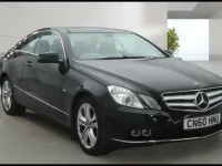 Used Mercedes E220 SE 2010 Black Coupe
