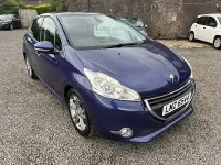 Used Peugeot 208 Allure 2014 Blue Hatchback
