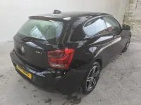 Used BMW 116 Sport Line 136 HP (100 kW) 2014 Black Hatchback