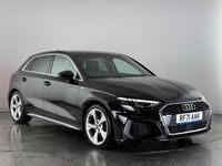 Used Audi A3 Sportback S-Line 2022 Black Hatchback