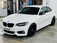 Used BMW 220 M Sport 2014 White Coupe