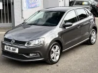 Used VW Polo Match 88 HP (64 kW) 2016 Grey Hatchback