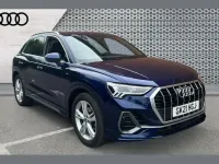 Used Audi Q3 S-Line 150 HP (110 kW) 2021 Blue SUV