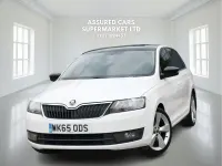 Używany Skoda Rapid Sport 90 KM (66 kW) 2015 Biały Hatchback