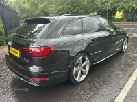 Used Audi A4 S-Line 187 HP (137 kW) 2019 Black Estate