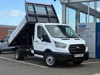 Used Ford Transit 130 HP (95 kW) 2022 White Cabriolet