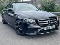 Used Mercedes E220 AMG Line Premium 2016 Black Sedan