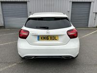 Used Mercedes A200 Premium 136 HP (100 kW) 2016 White Hatchback