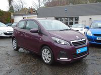 Used Peugeot 108 Active 68 HP (50 kW) 2015 Purple Hatchback